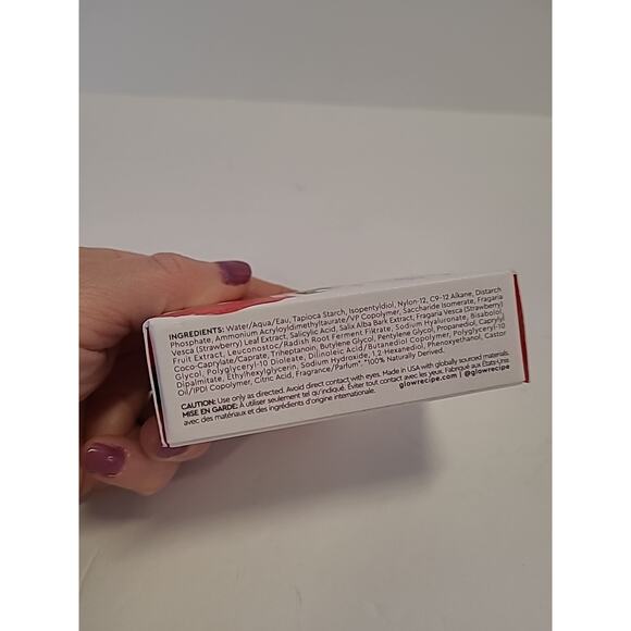 Glow Recipe Strawberry BHA Pore-Smooth Blur Drops Serum 1 oz / 30 ml NEW - Picture 4 of 8